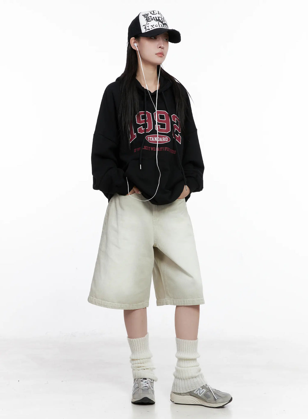 Oversized 1992 Graphic Hoodie CS510