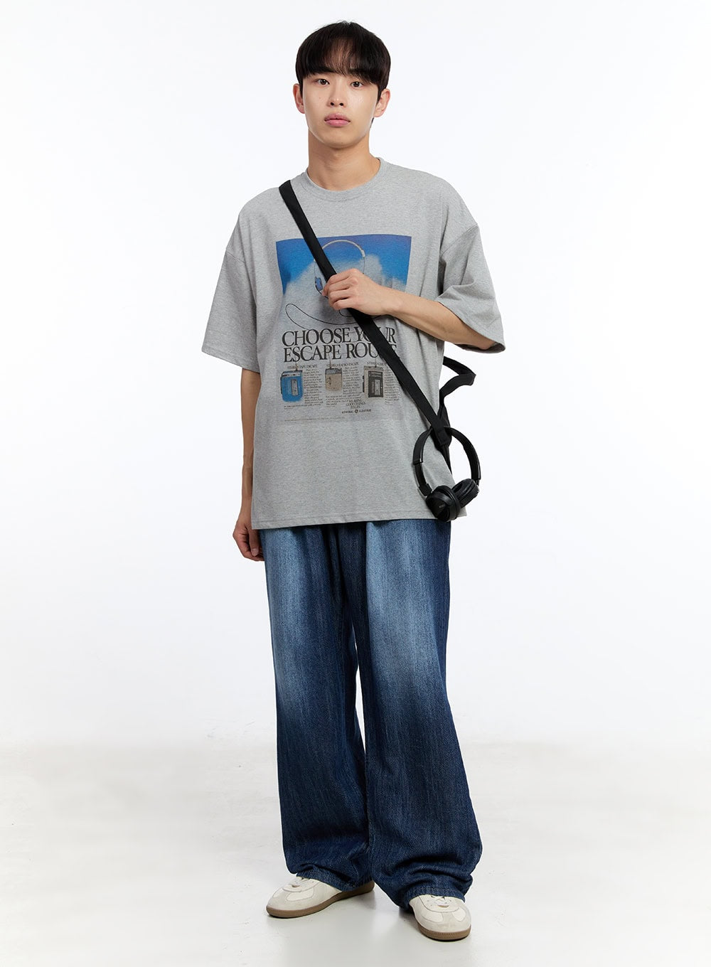 Men's Digital Graphic T-Shirt IY529