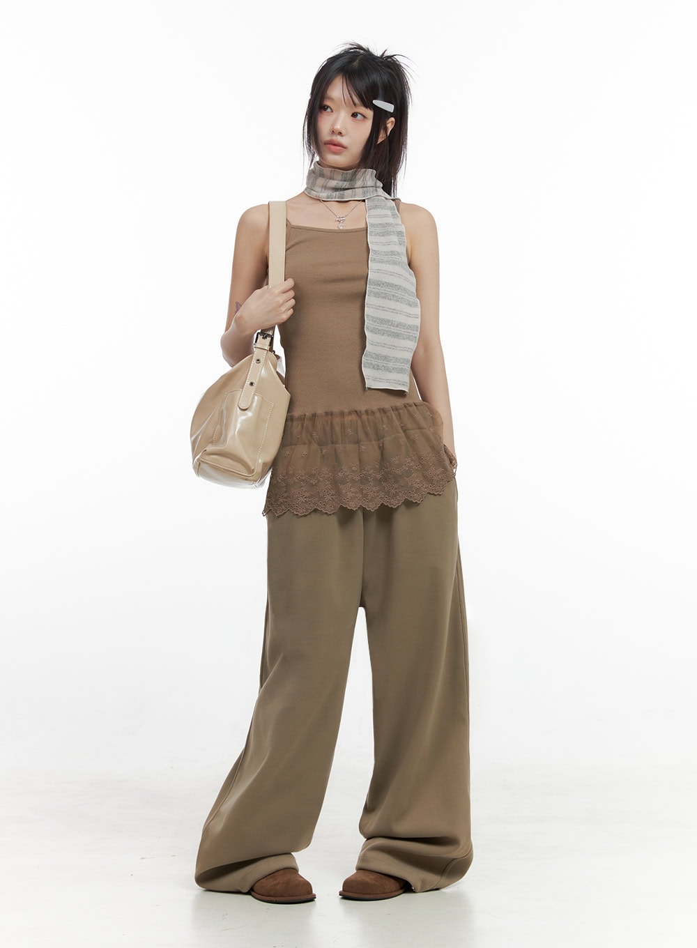 Lace Dream Sleeveless Top IO430