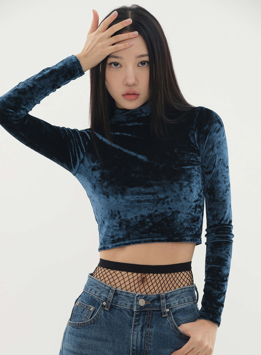 Velvet Short Sleeve Top #Lewkin Original Kpop #1216K171