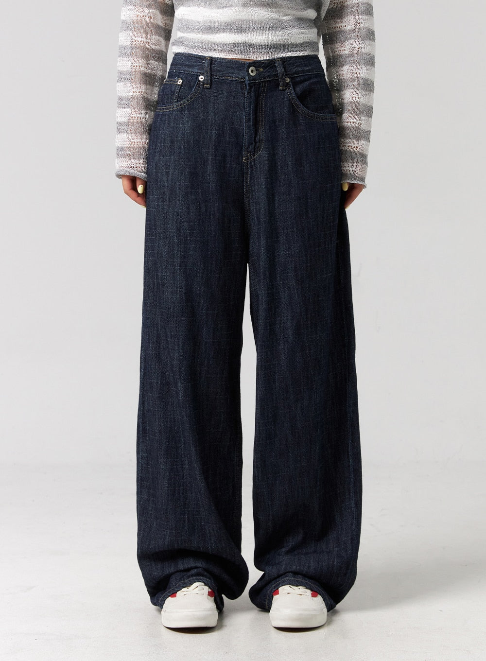 Wide Leg Indigo Jeans CG323