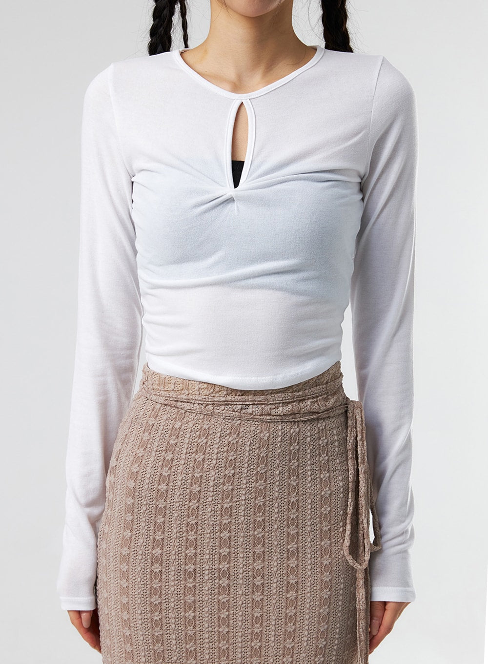 Front Hole Tee IS327