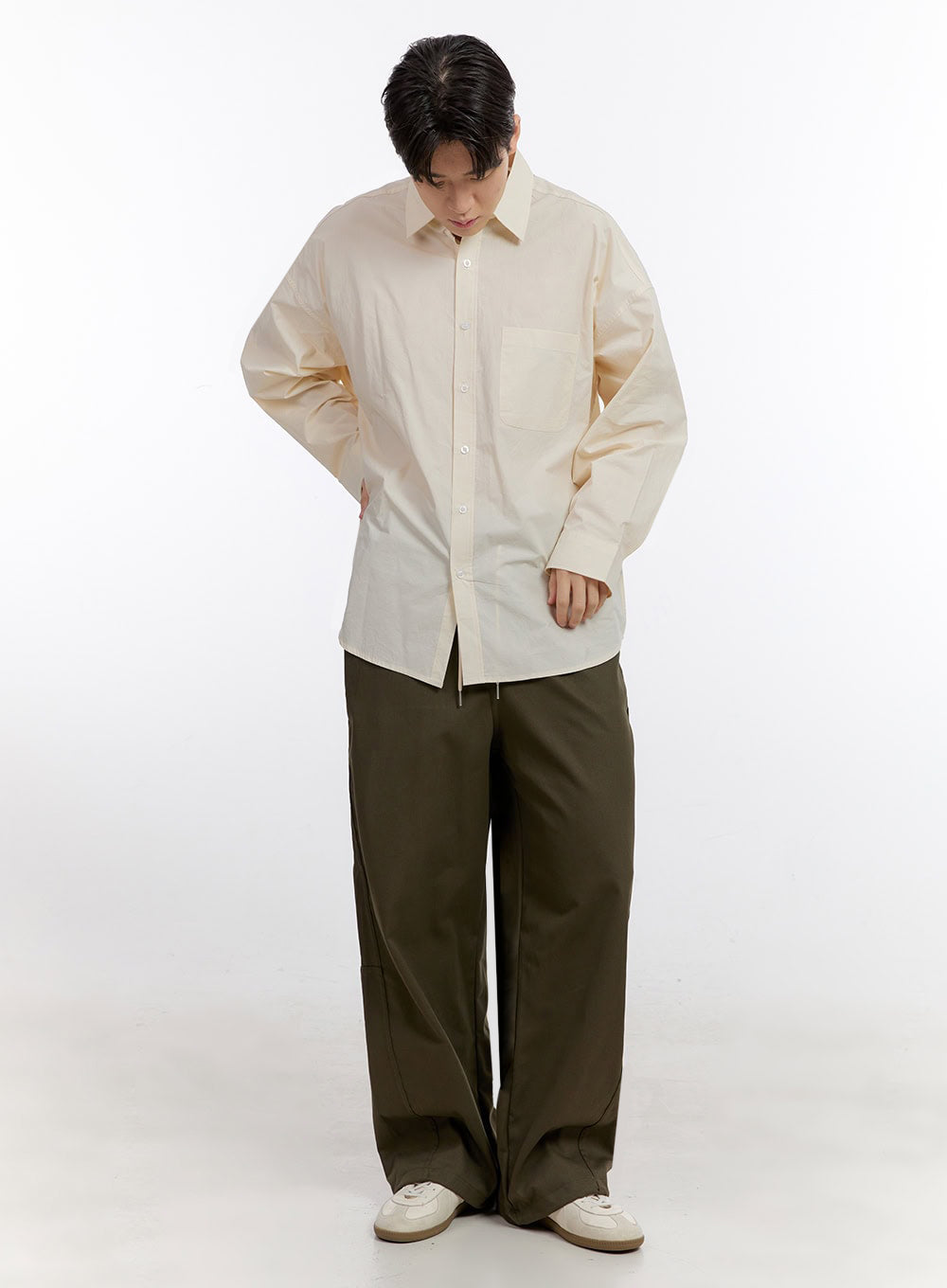 Men's Essential Collared Shirt IF528