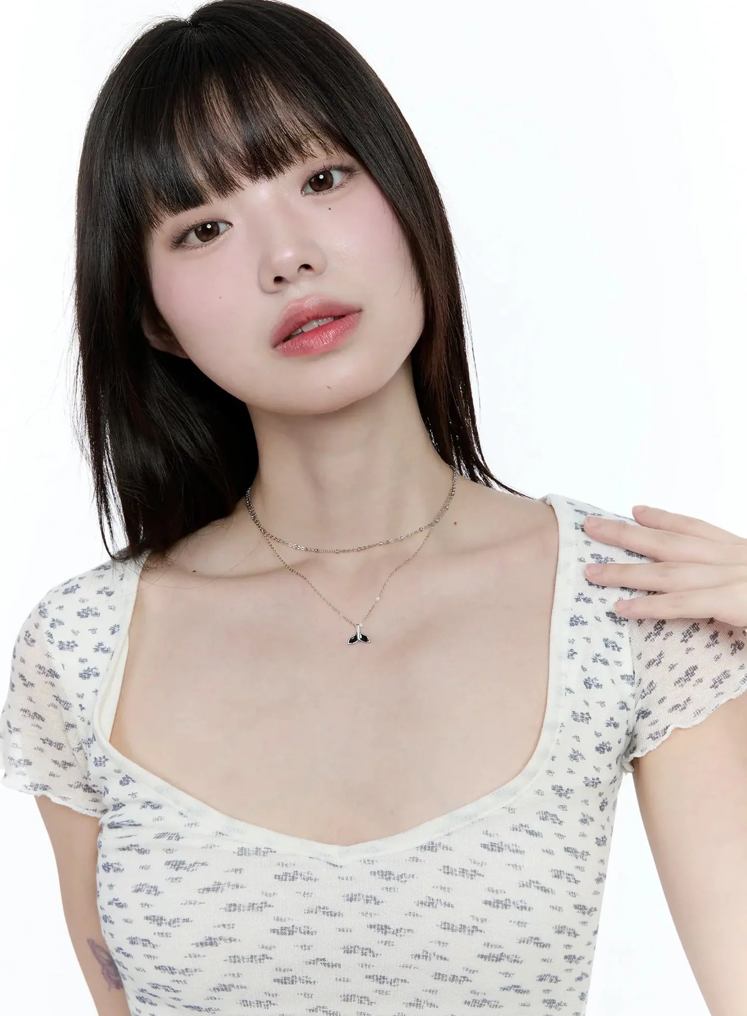 ACC Castleton Little Black Tail Necklace IG507