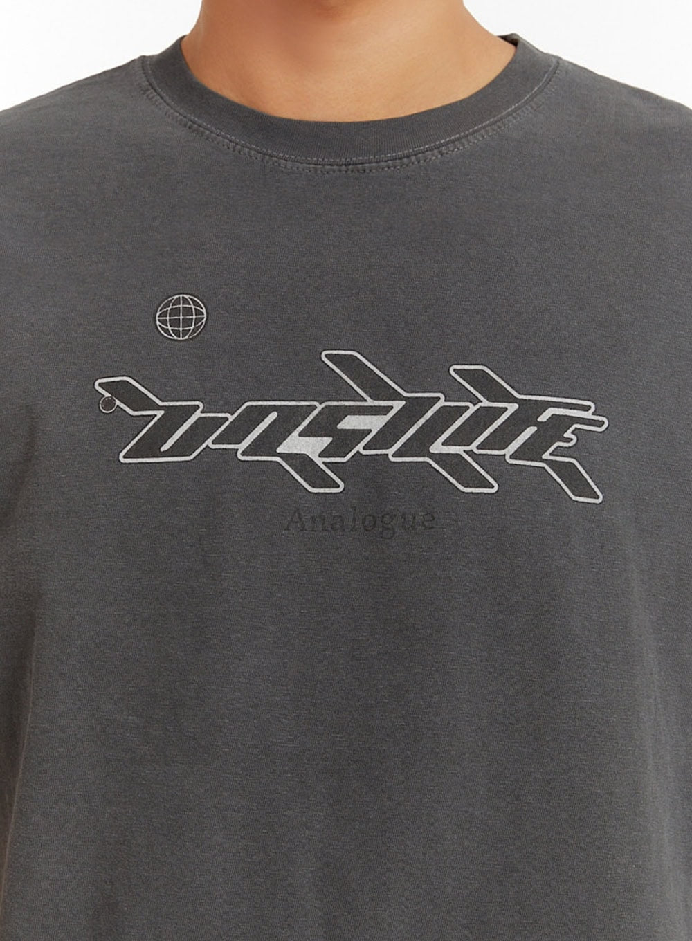 Men's Cotton Graphic Round Neck T-Shirt IU427