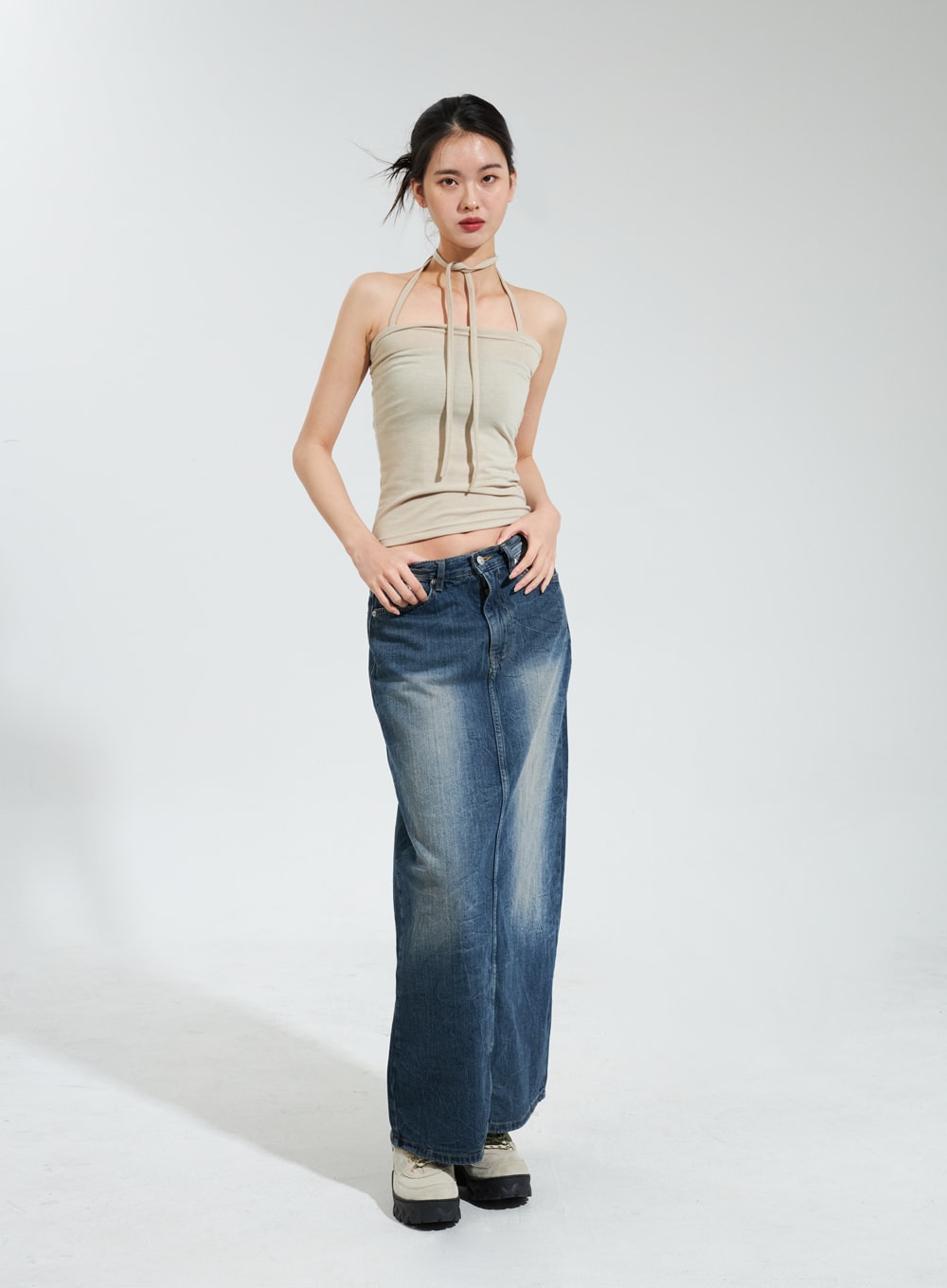 Halter Neck Top IY322