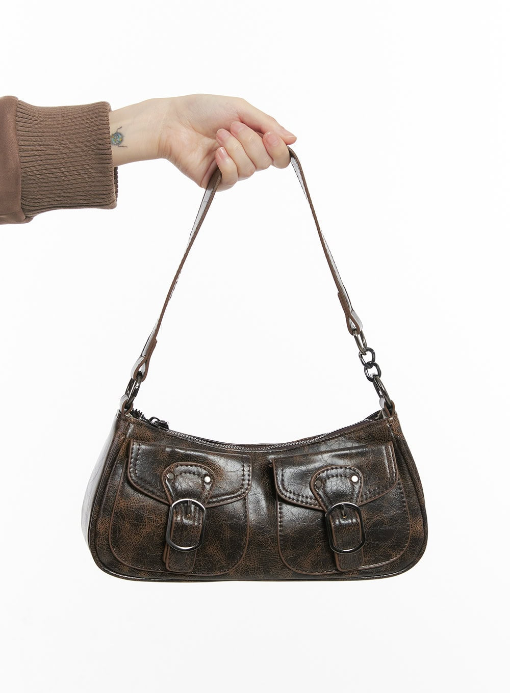 Pocket Detail Mini Bag ID402