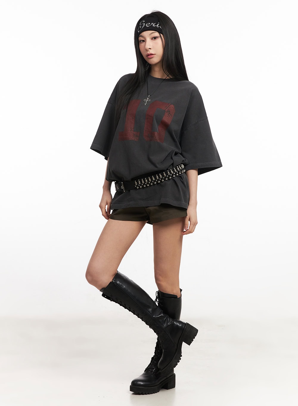 Ten Graphic Oversize T-Shirt CA516