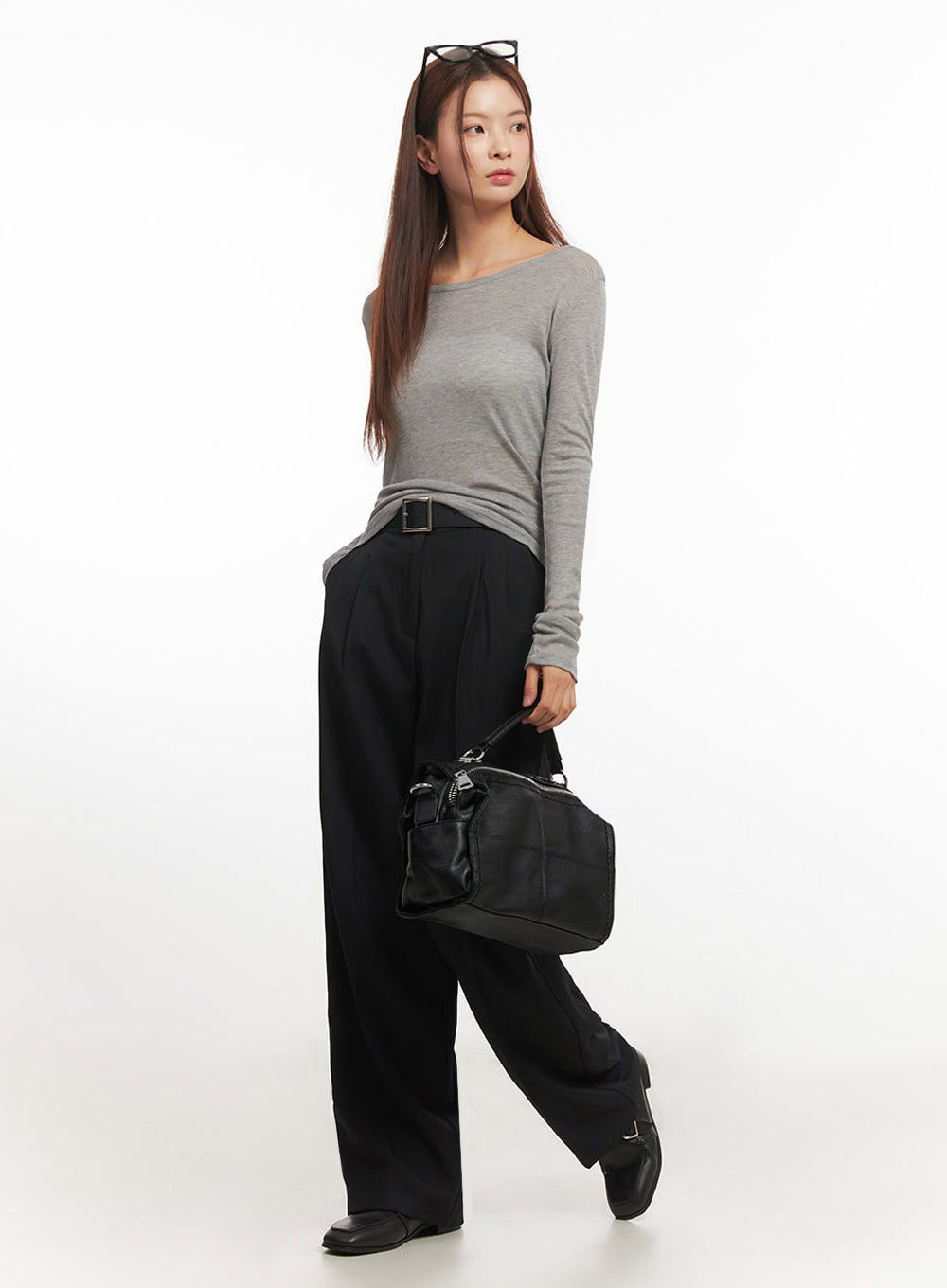 Essential Sheer Long-Sleeve Top IM524