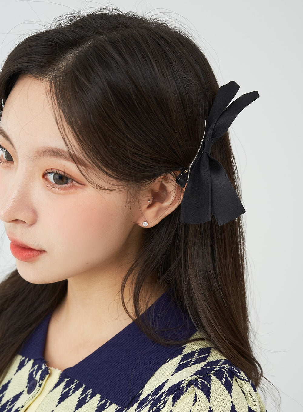 Ribbon Hair Pin BG18