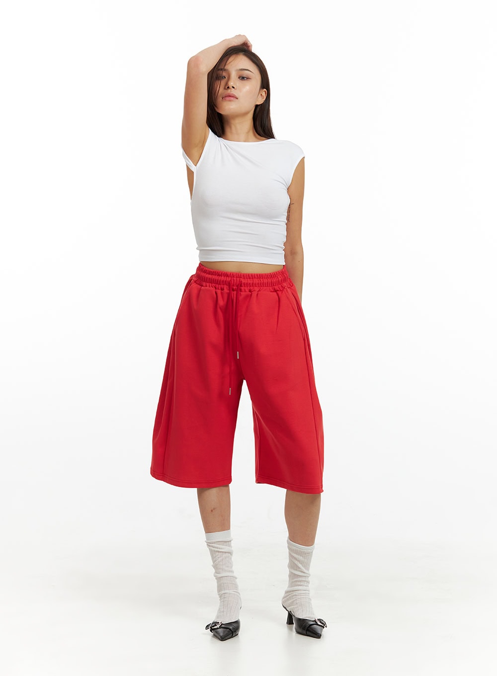 Cotton Sweat Shorts (UNISEX) IU419