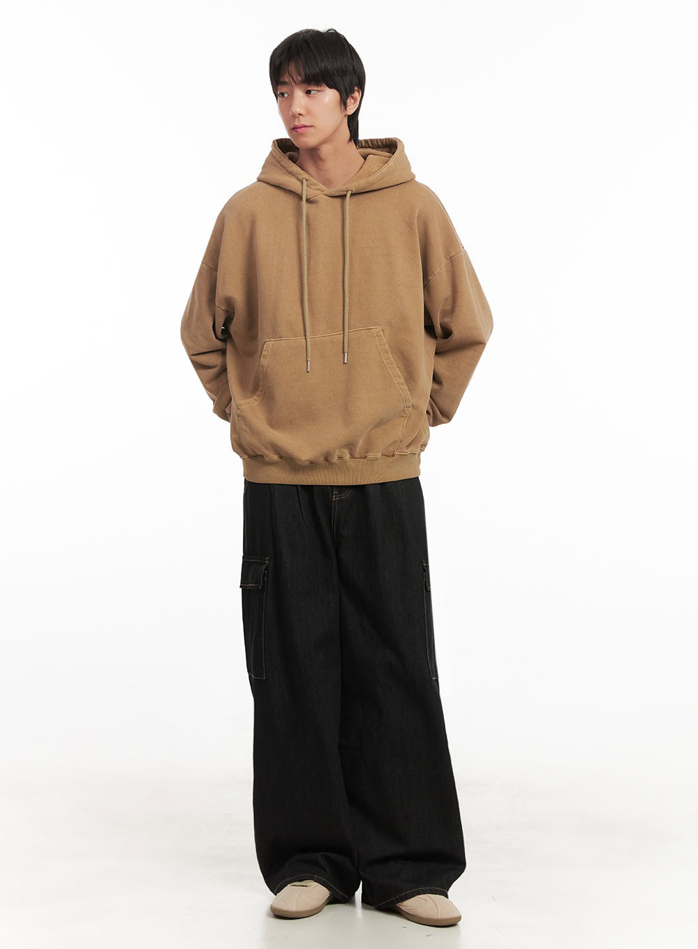 Men's Vintage Washed Hoodie IA510