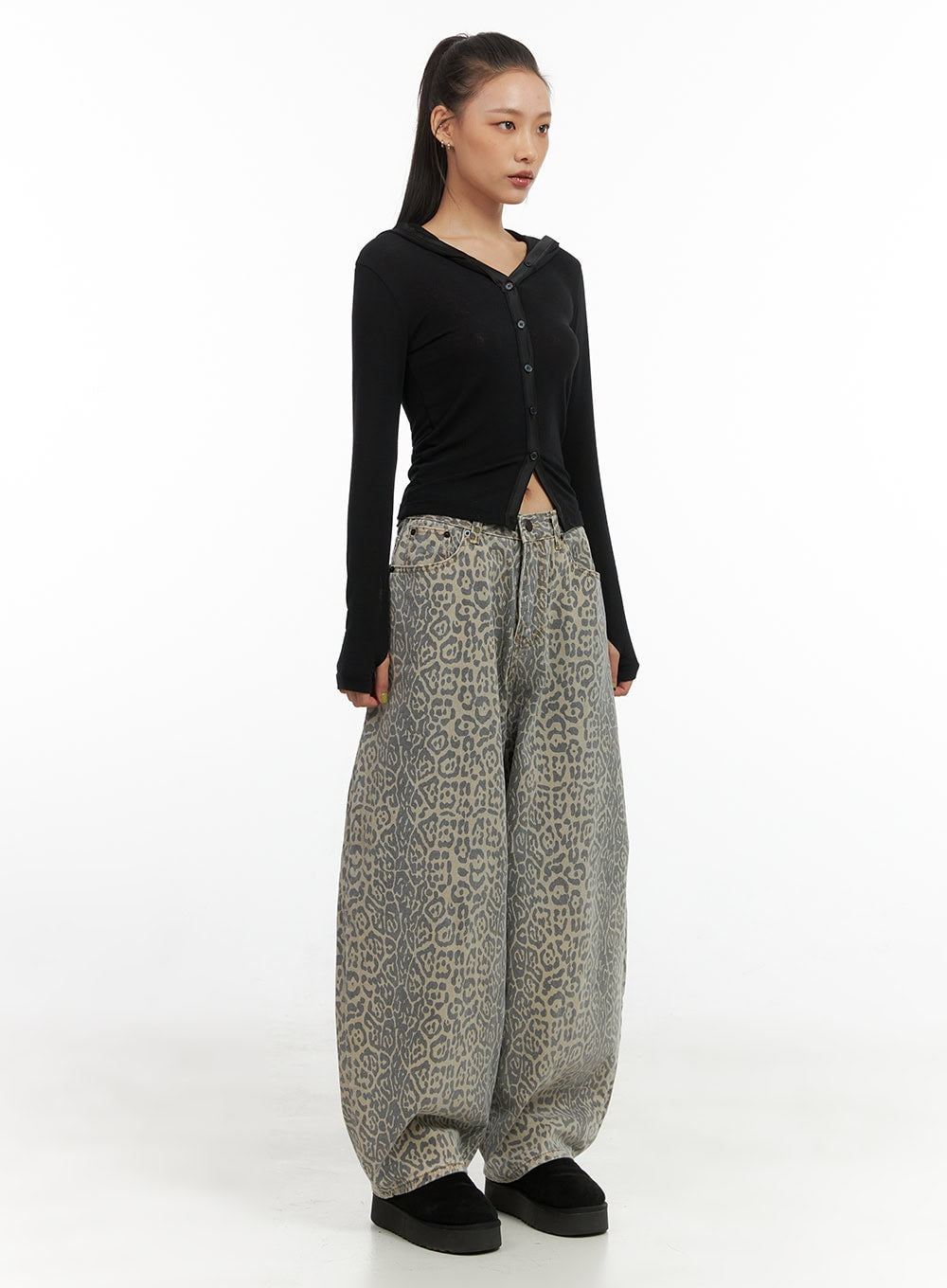 Chic Two-Way Hooded Cardigan CO424