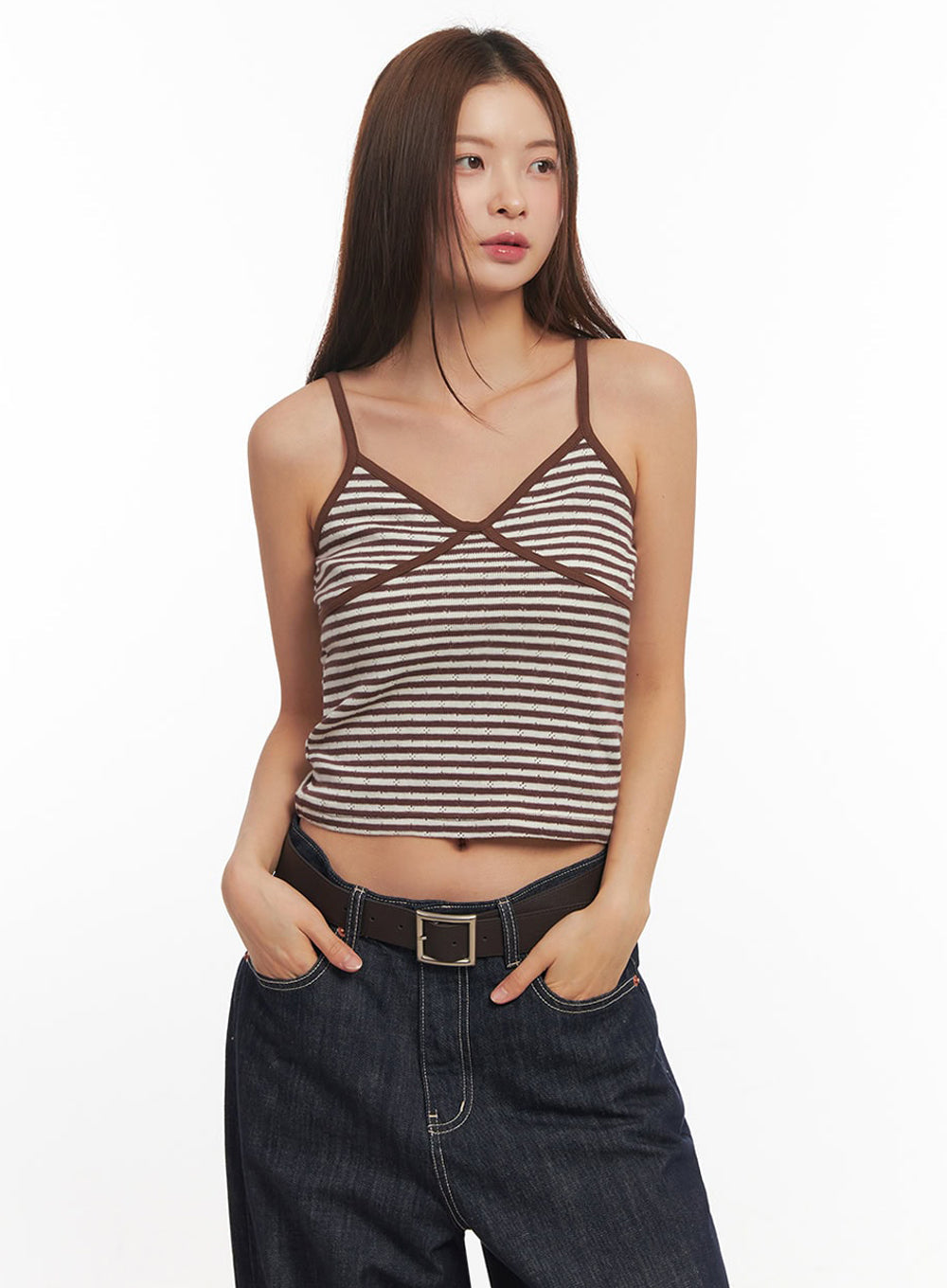 Sweetheart Striped Cami IM514