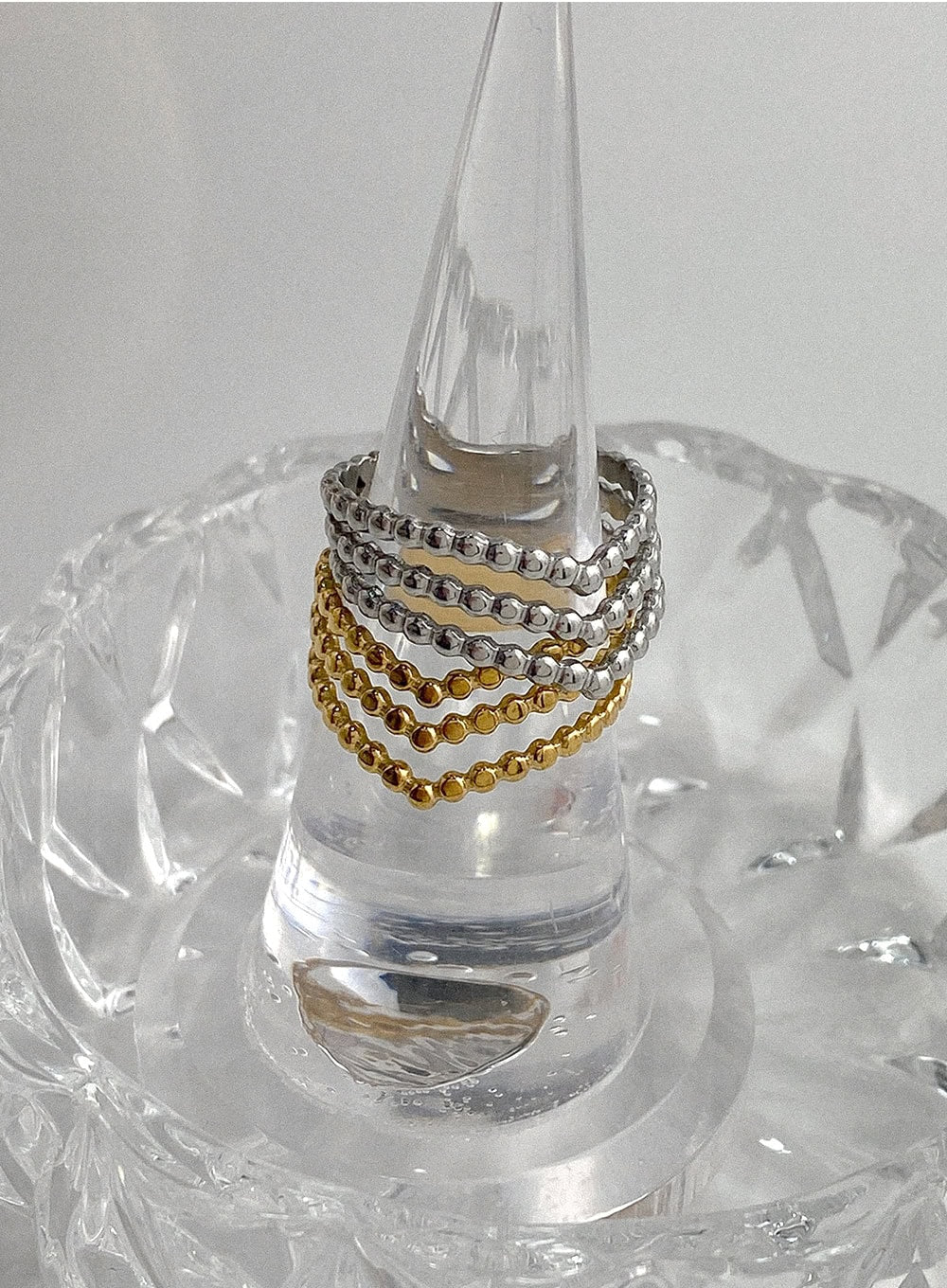 Mozart Triple Point Ring IA524