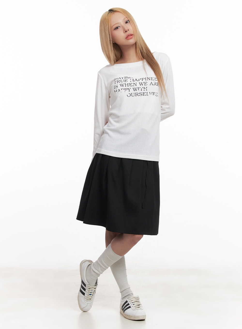 Graphic Comfort Long-Sleeve Top CM506