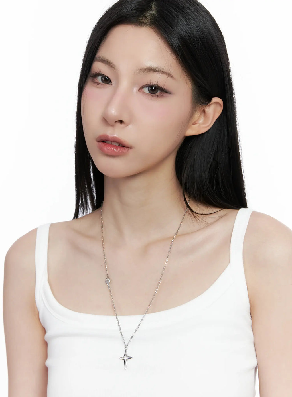 Key Cross Necklace CO503