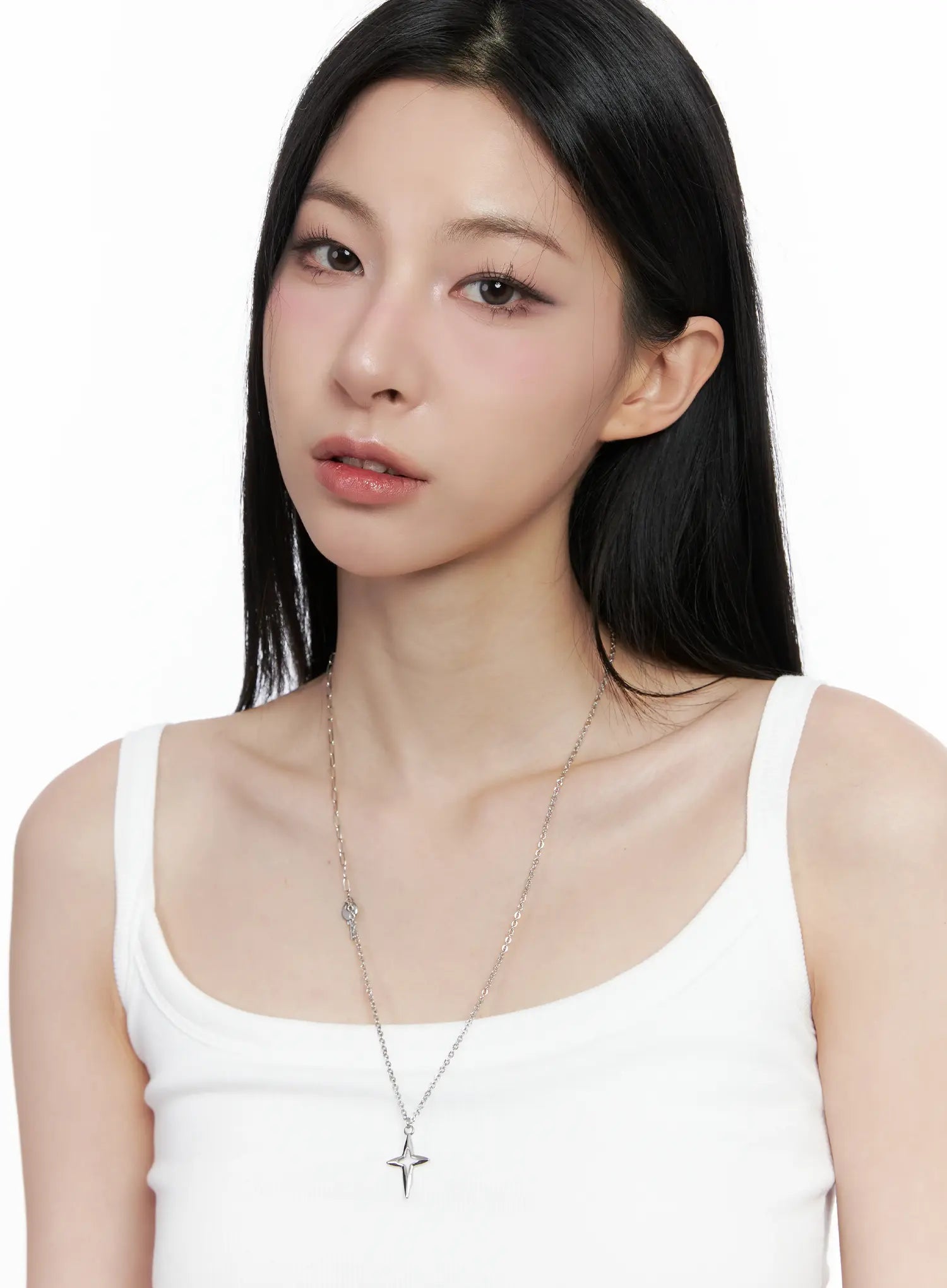 Key Cross Necklace CO503