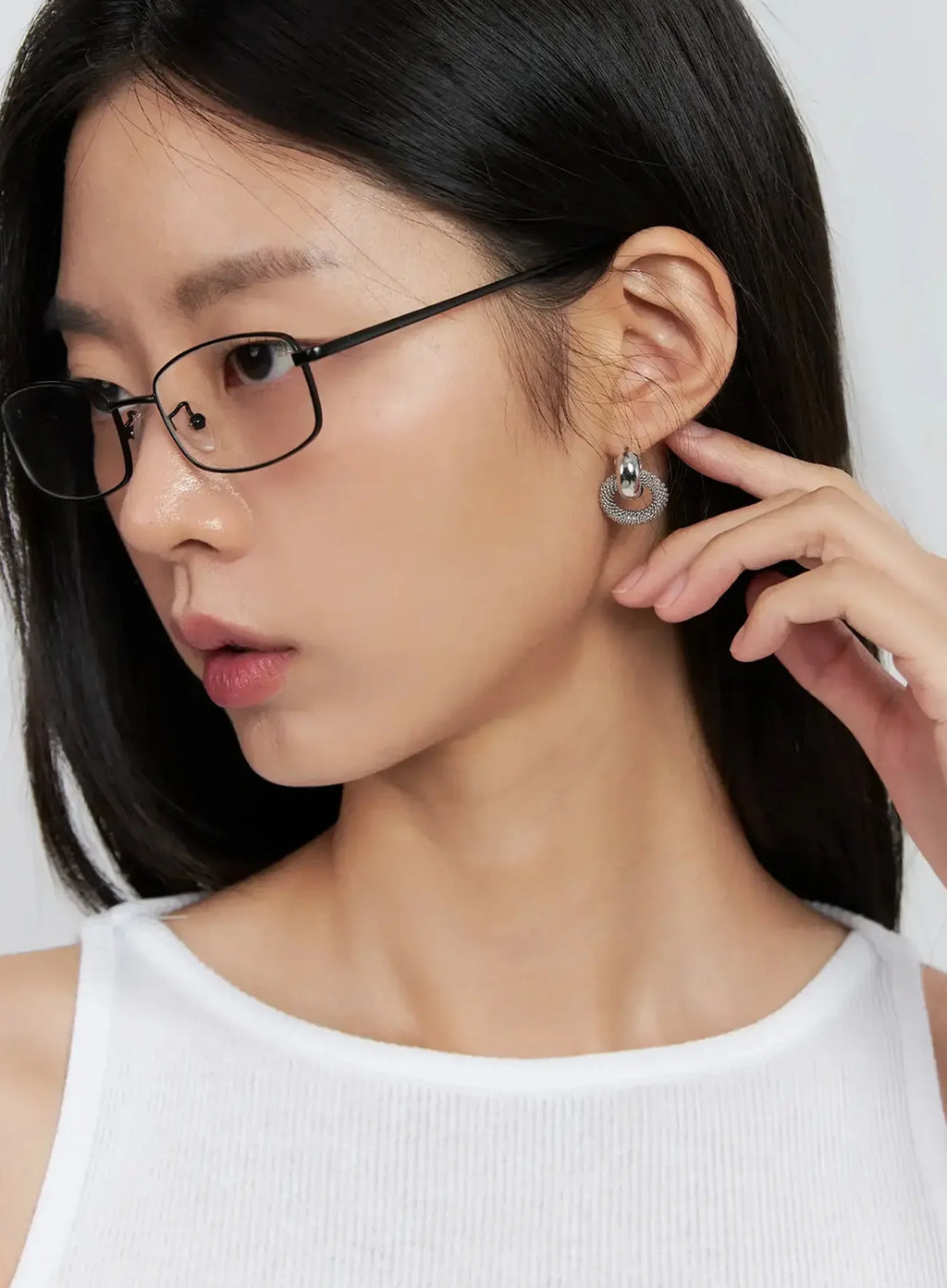 Dual Layer Earrings IS515