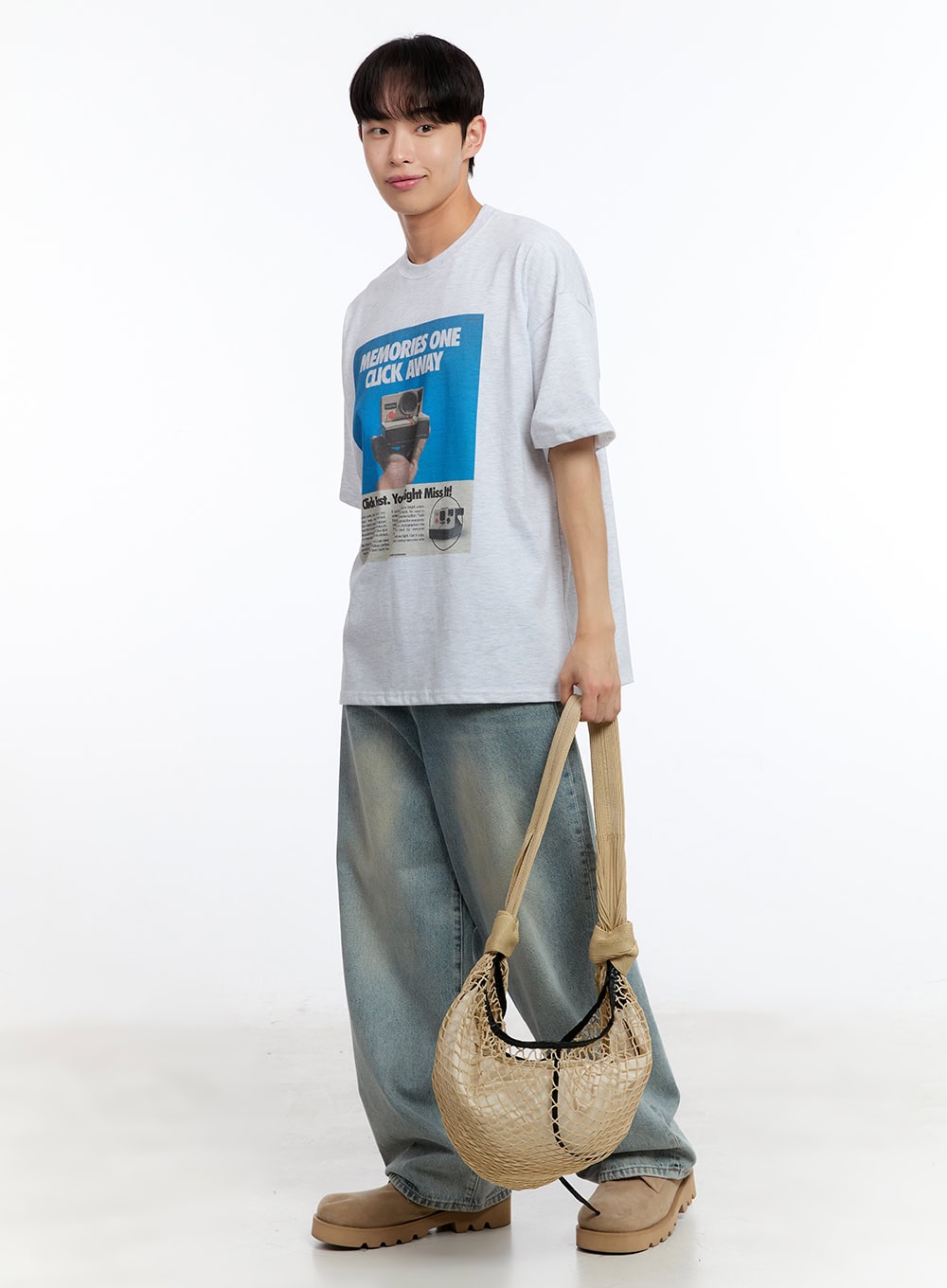 Men's Camera Graphic T-Shirt IY529