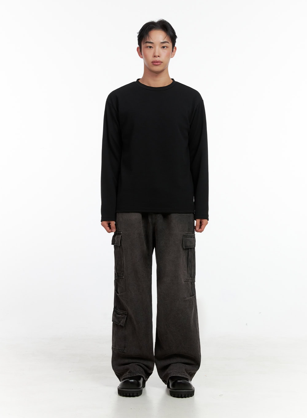 Men's Basic Long Sleeve Tee IN426