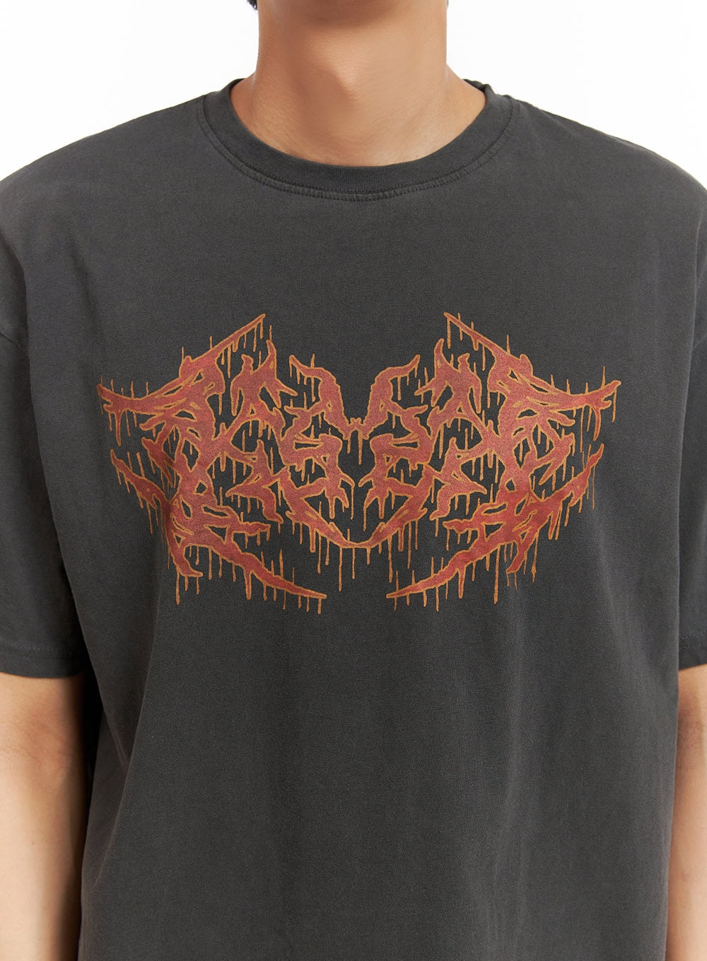 Men's Washed Graphic T-Shirt IY416