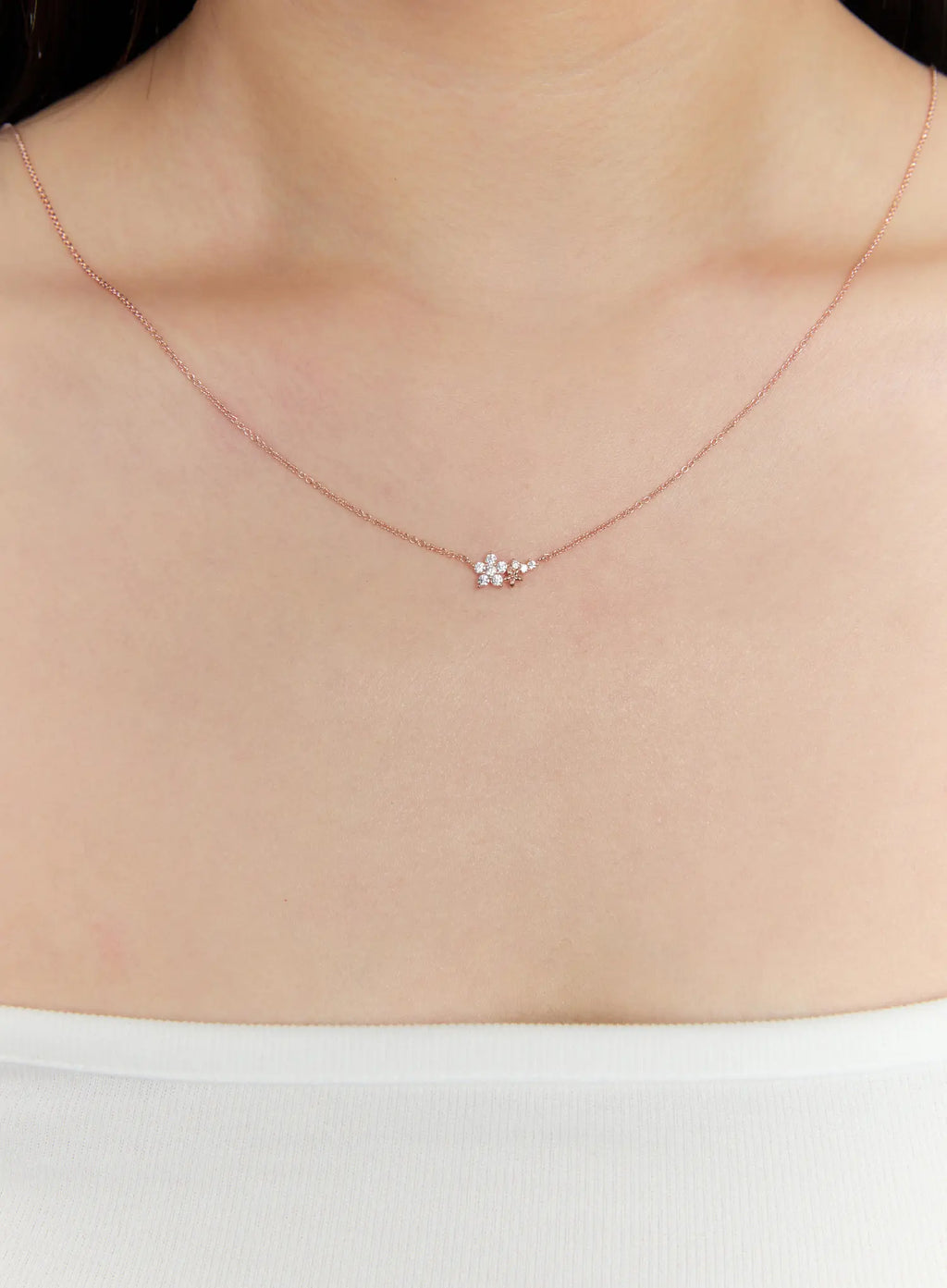 Mini Quince Bloom Necklace IS517