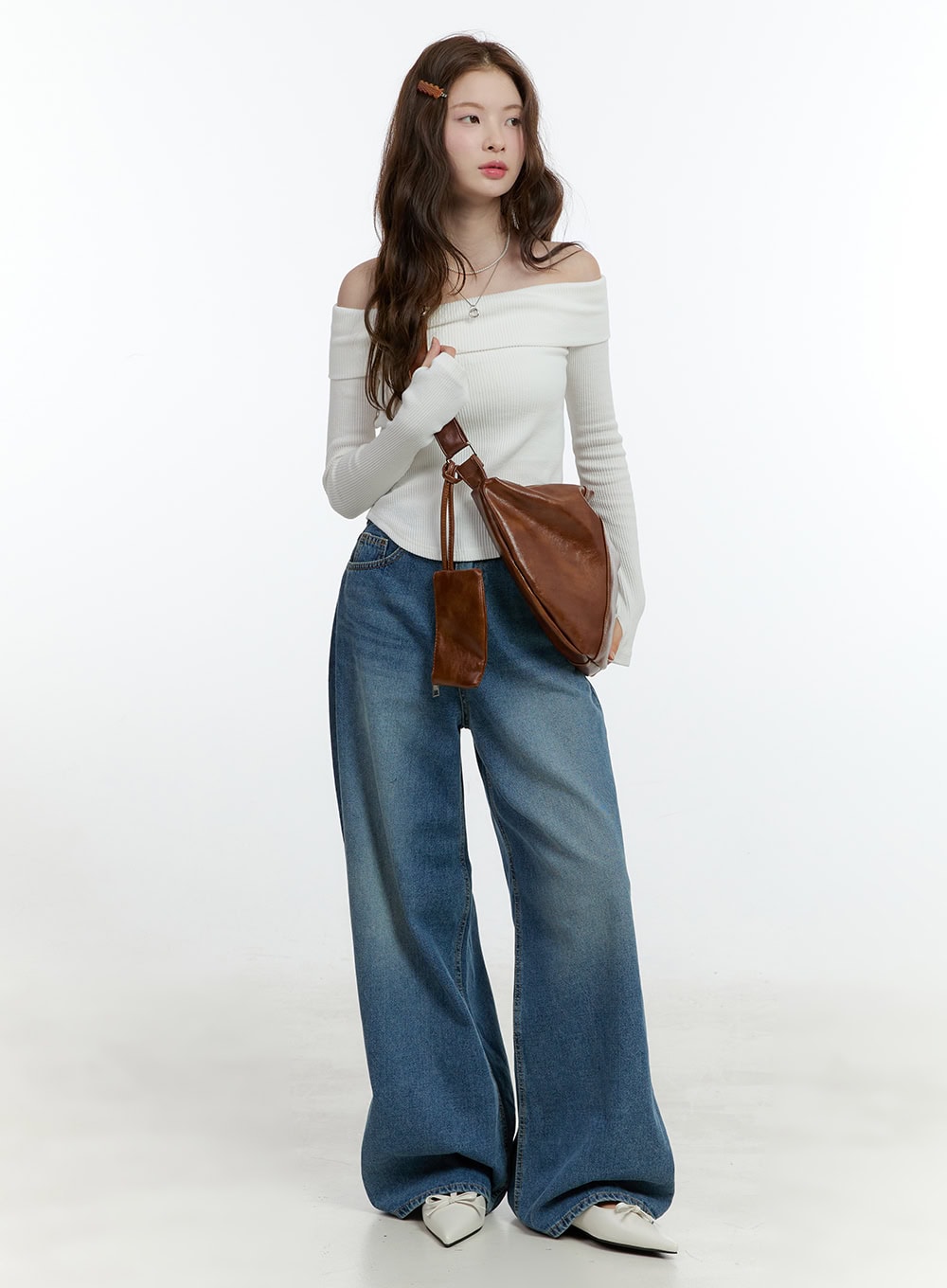 Becky Wide-Leg Jeans CF504