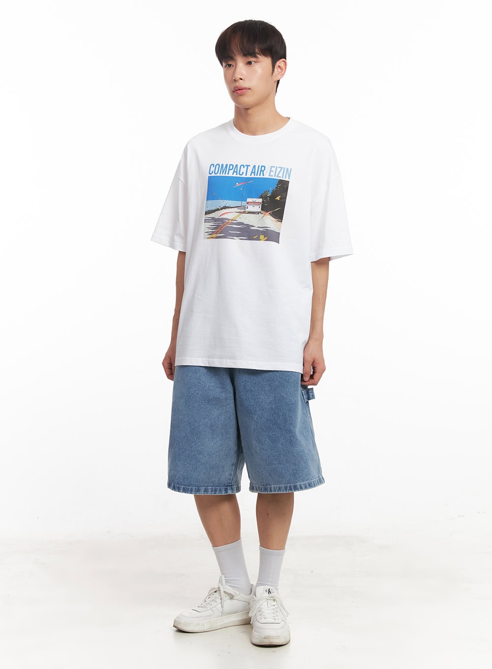 Men's Graphic Print T-Shirt IA521