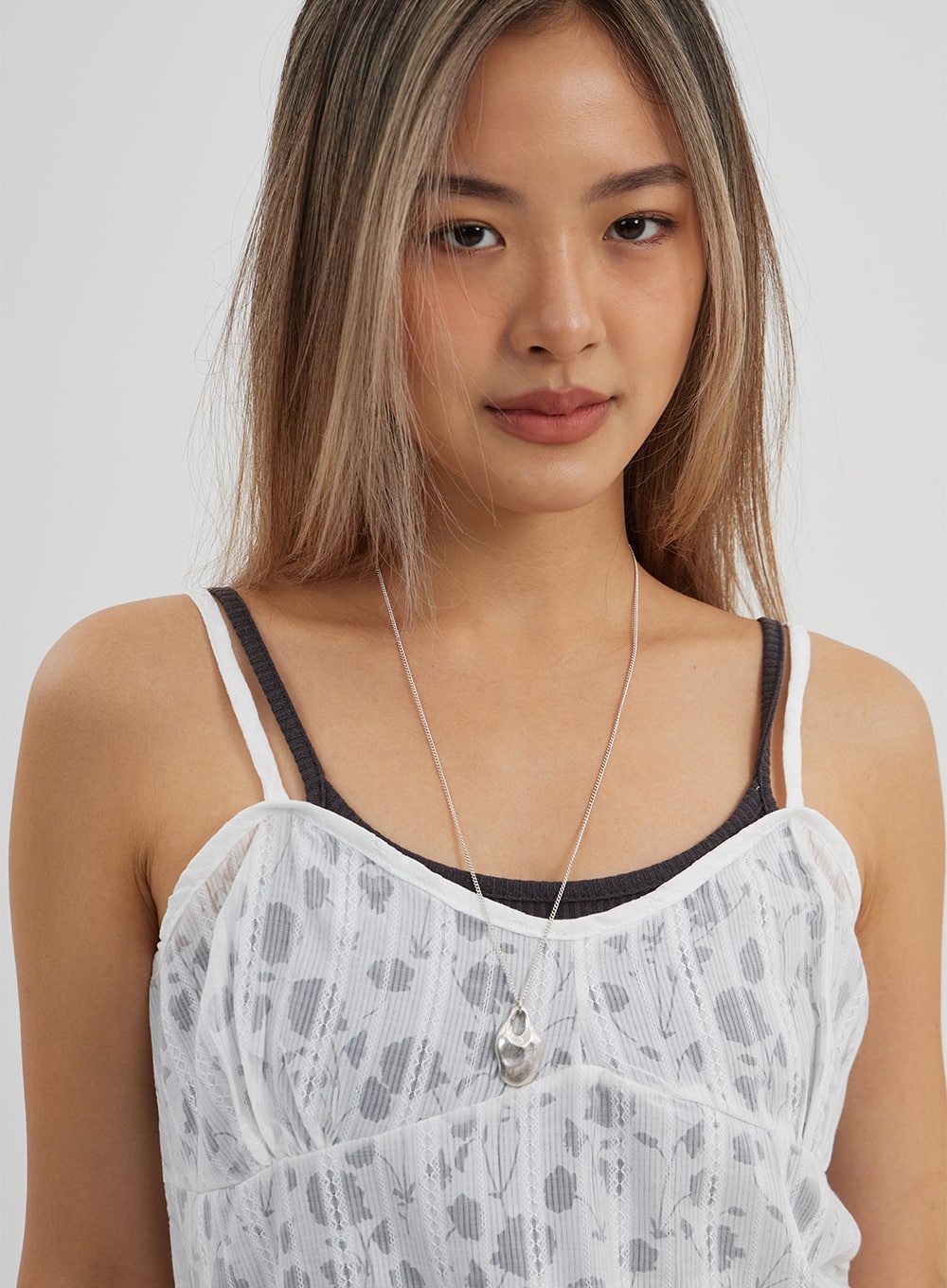 Single Chain With Pendant Necklace CJ325