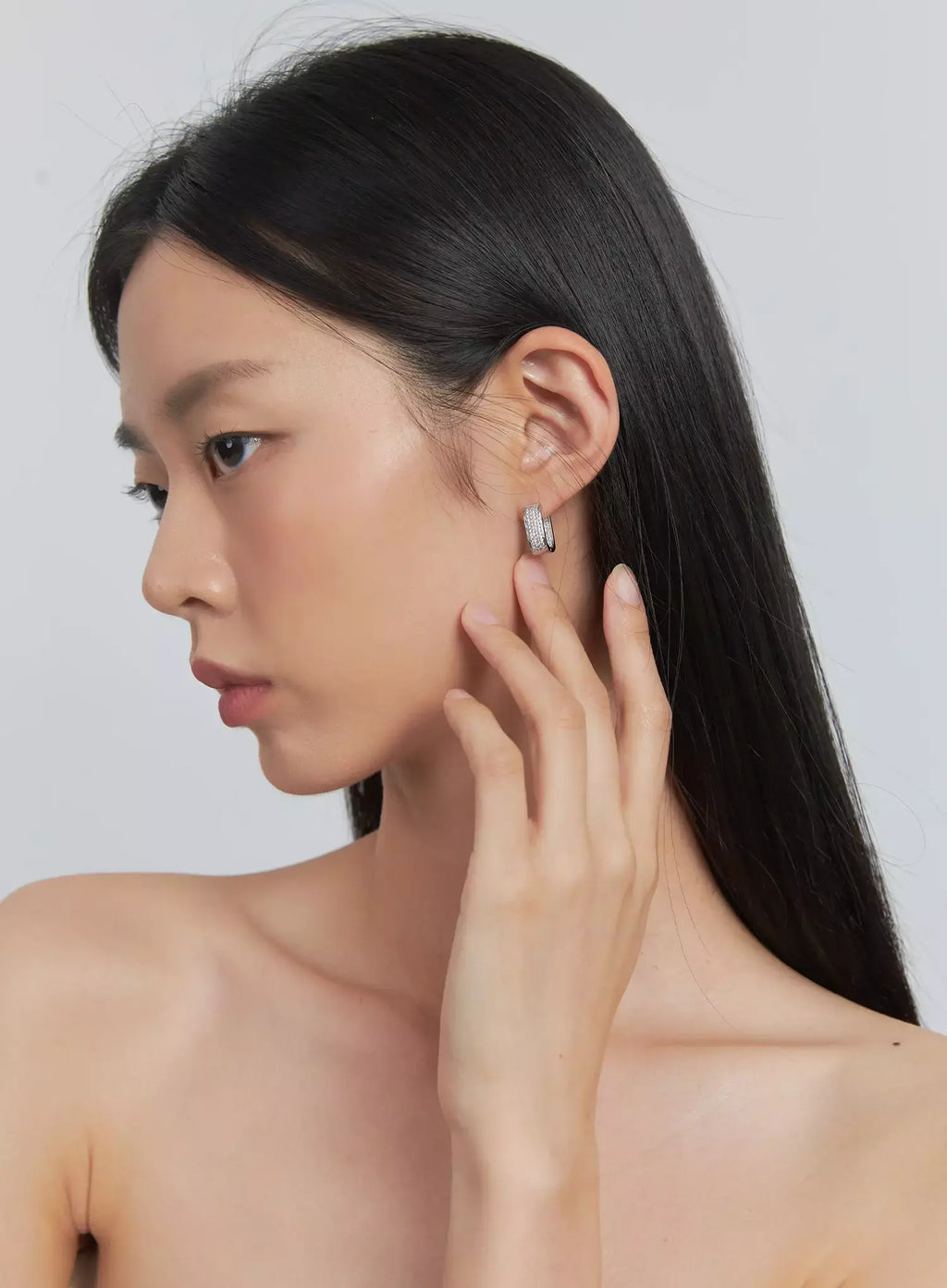 Karena Square Earrings IU512