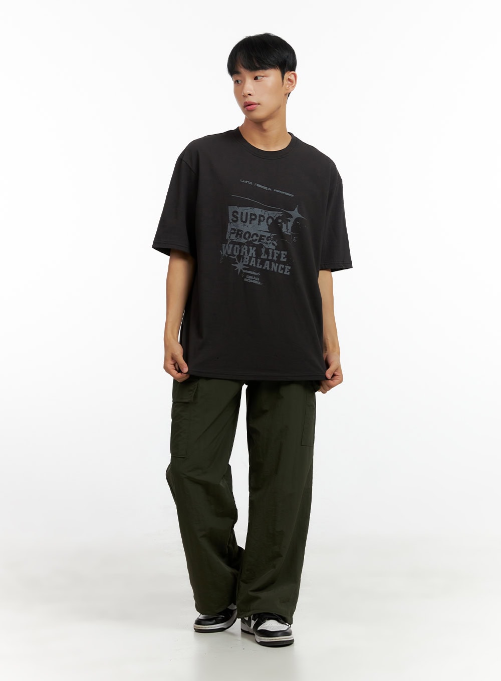 Men's Cargo Nylon Pants CL429