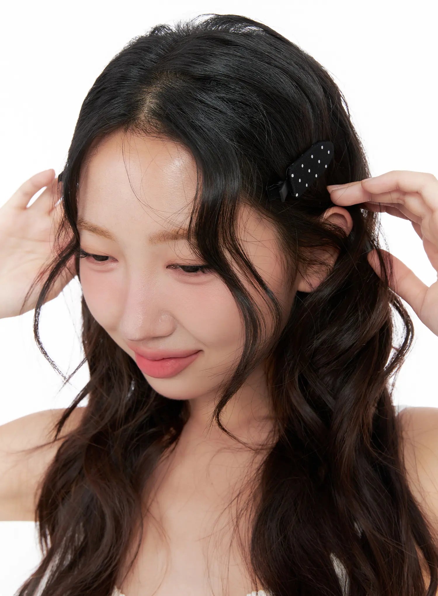 Polka Dot Hair Clip Set CL522