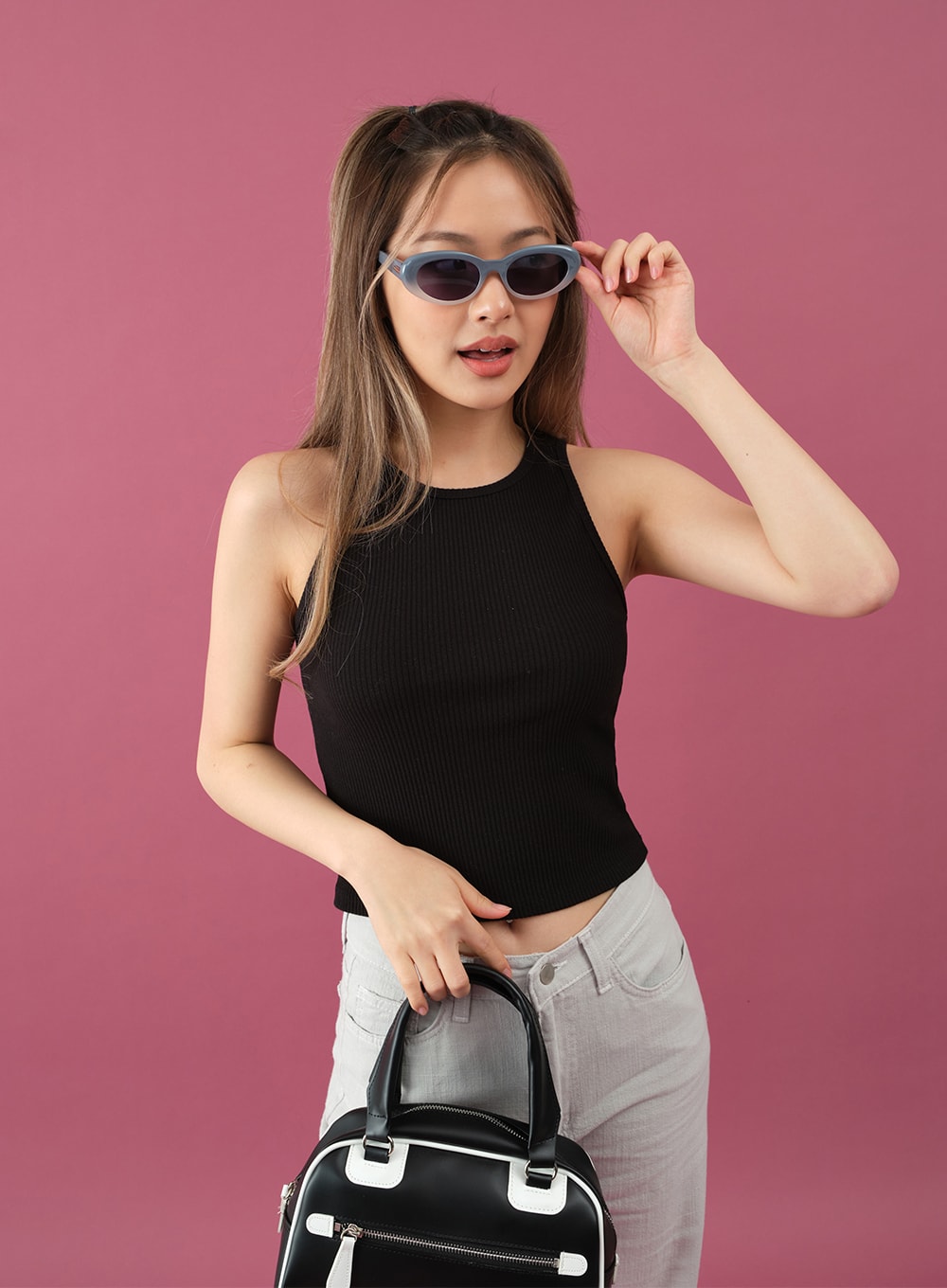 Oval Colorful Sunglasses CY16