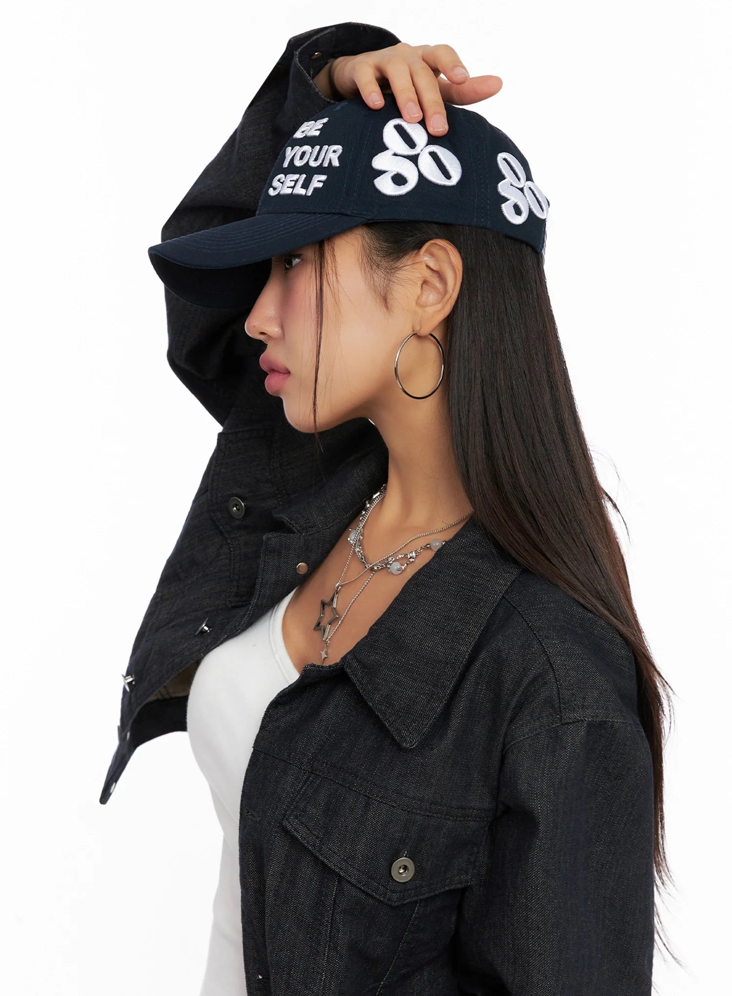 Casual Lettering Cap IG527