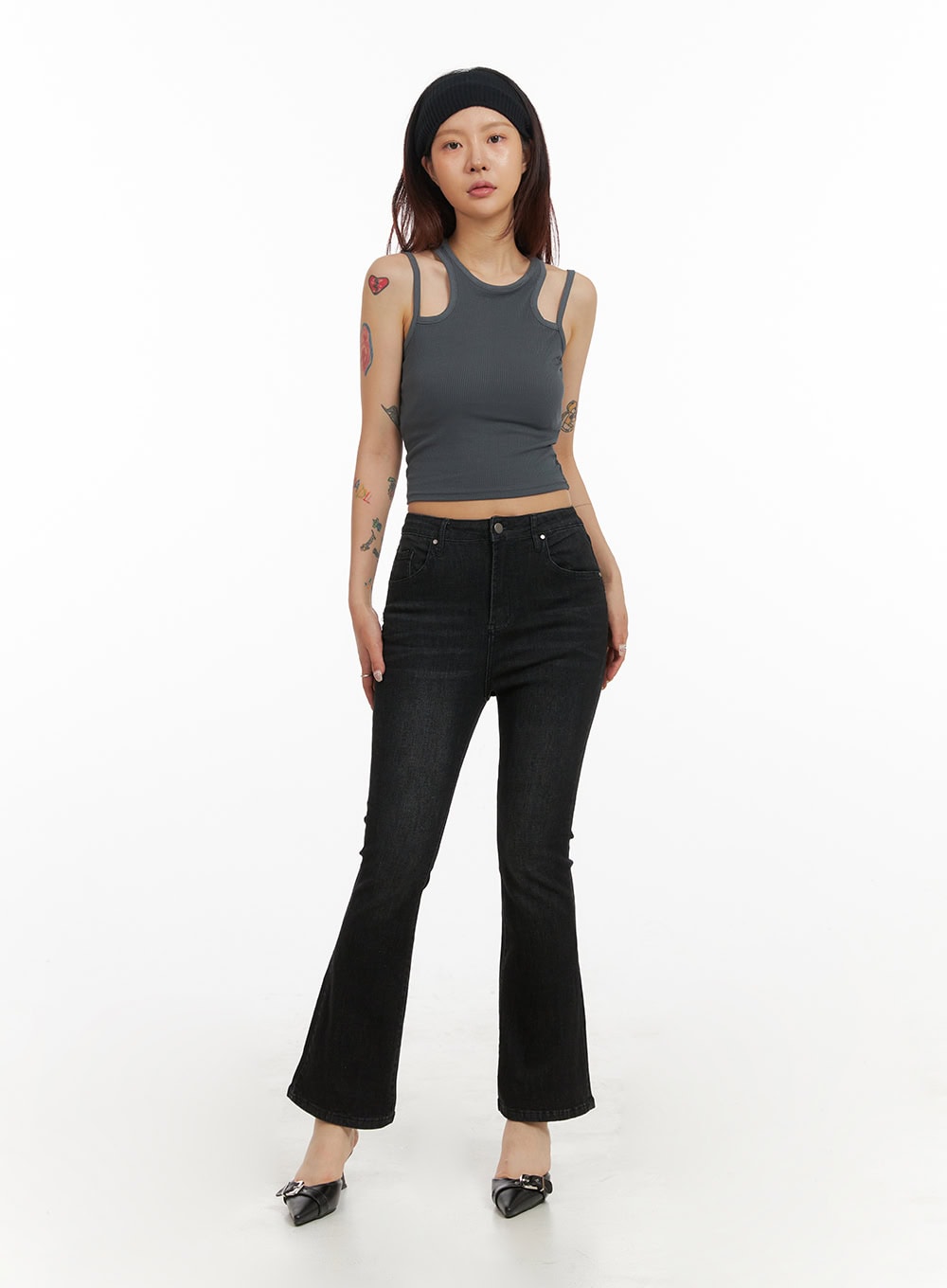 Slim Crop Tank Top IY410