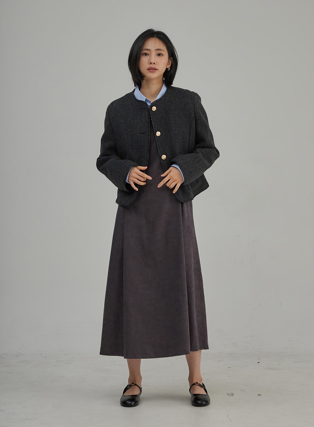 Light Color Button Shirt OJ305