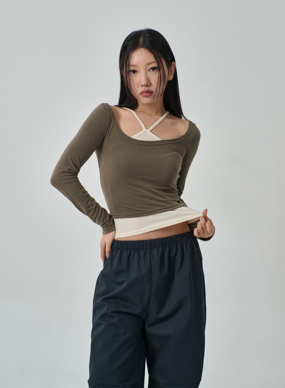 Scoop Neck Top IF314