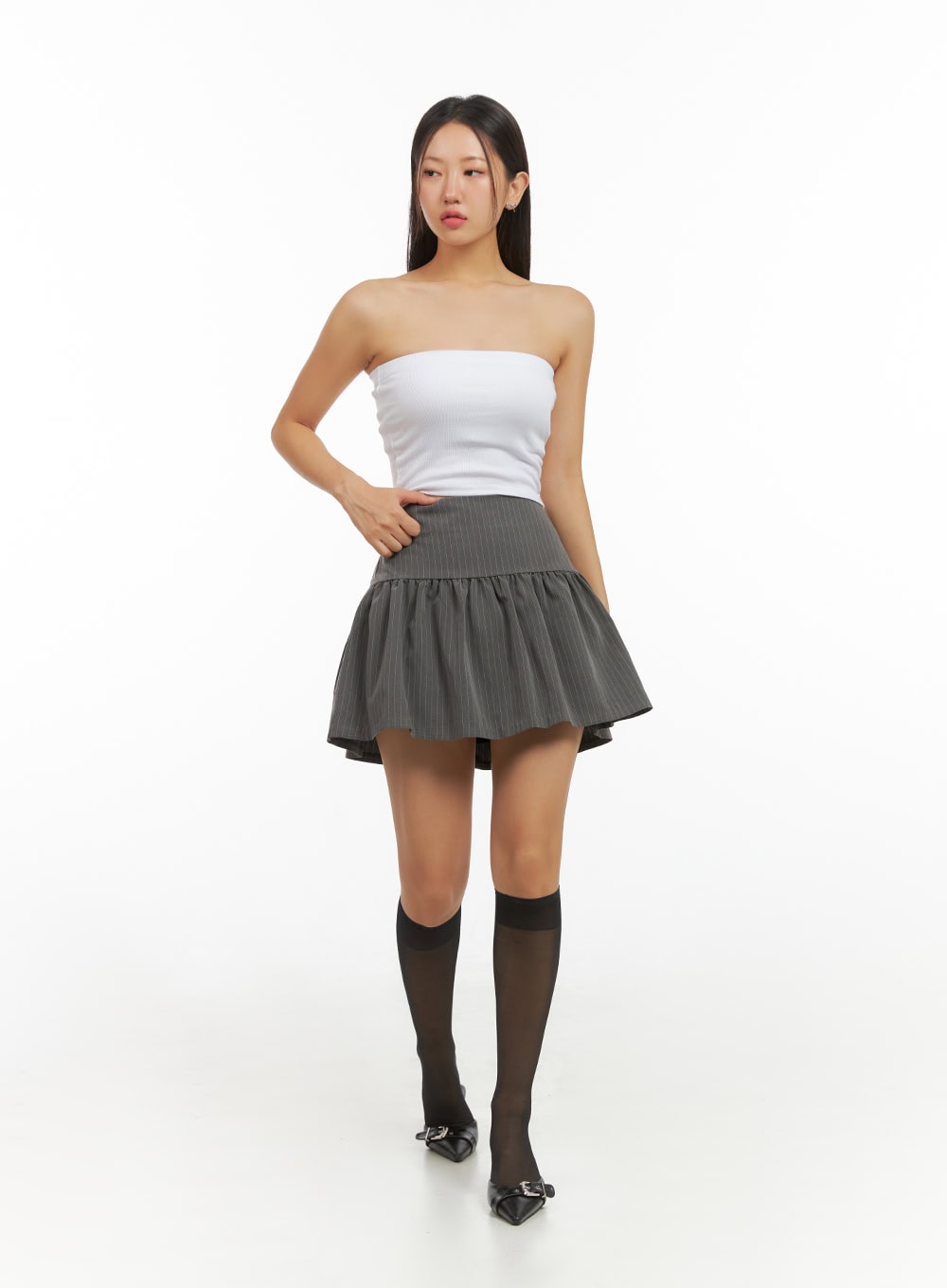 Essentials Crop Tube Top IS402