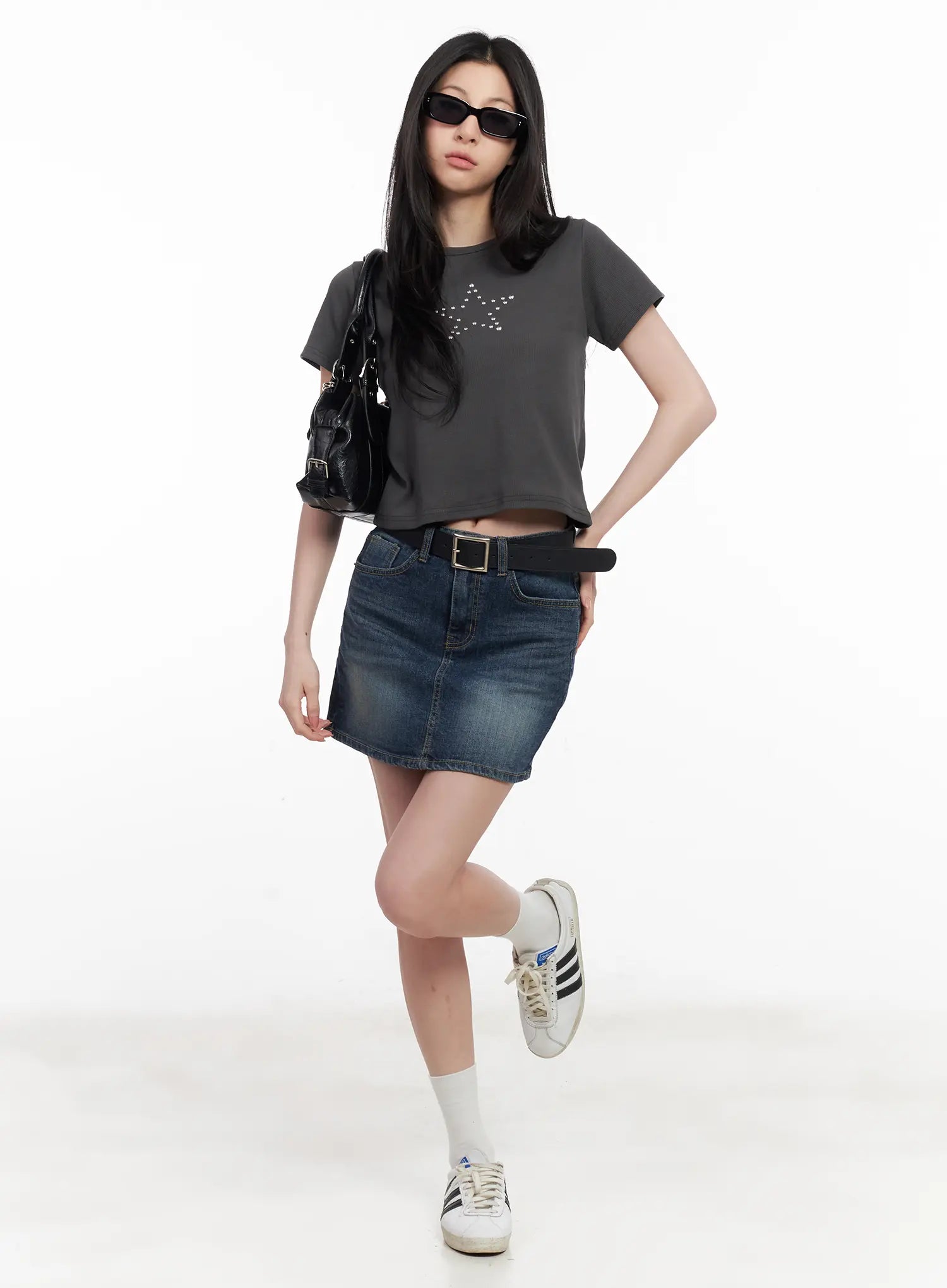 Star-Studded Casual Tee CL501