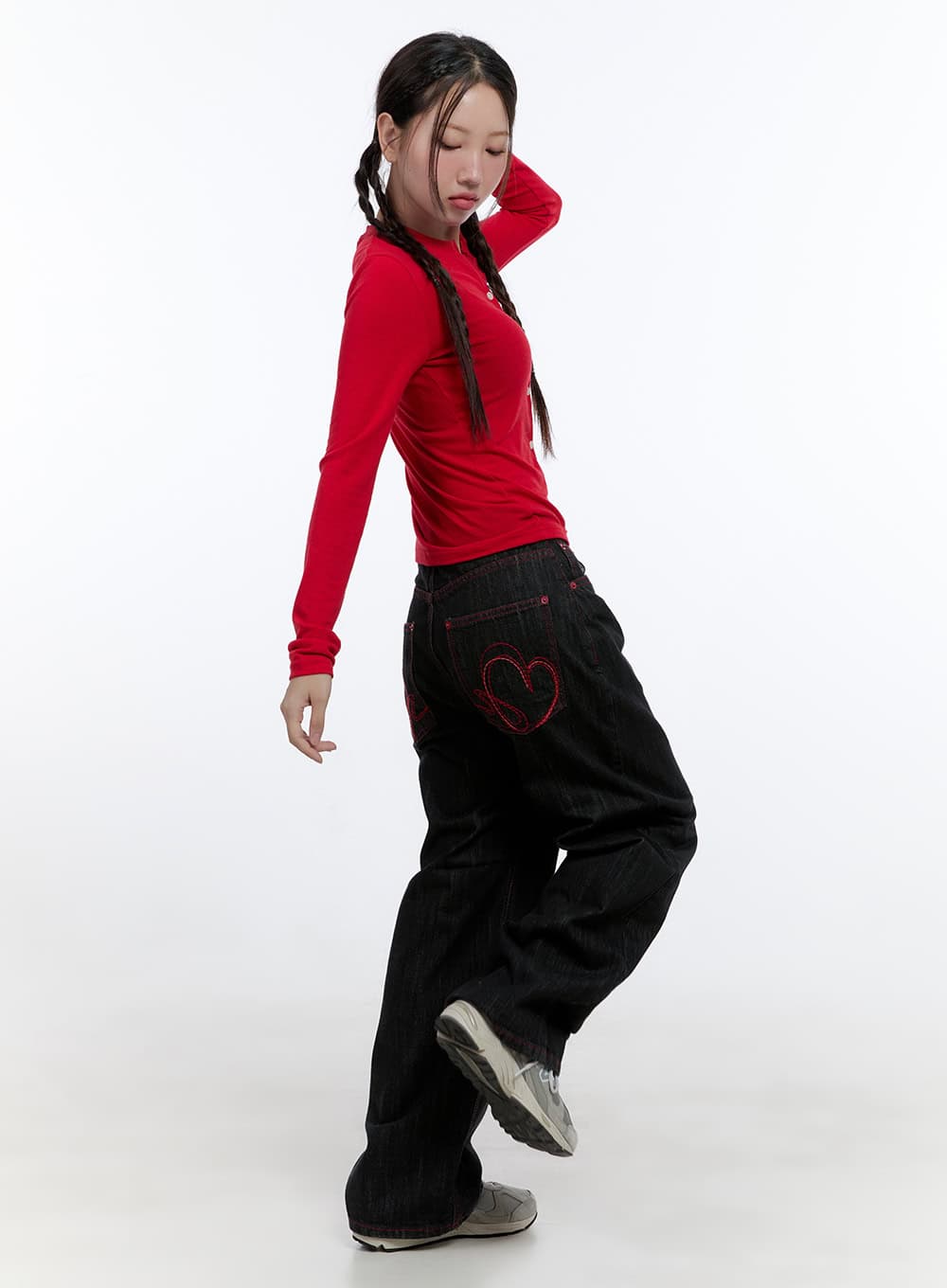 Opal Roomy Fit Wide Leg Denim CS410