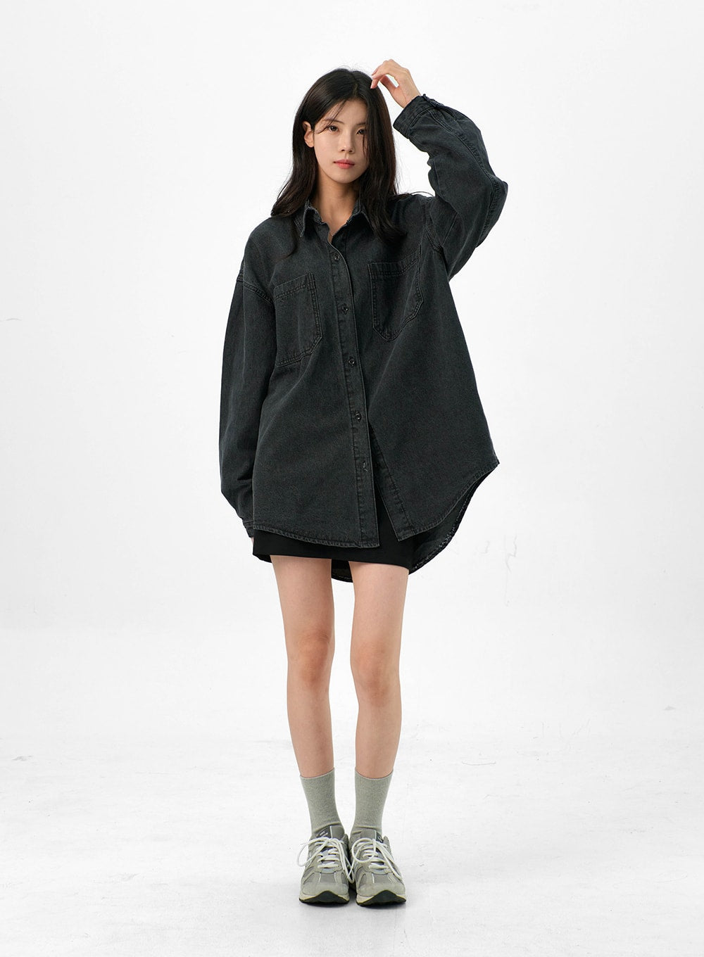 Loose-Fit Denim Shirt OG327