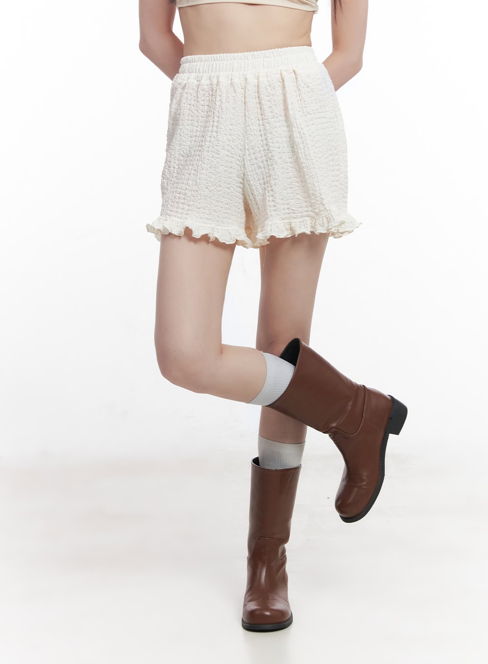 Frill Loose-Fit Shorts CU505