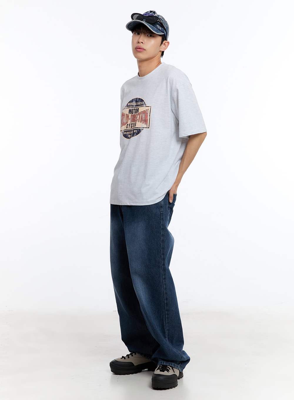 Men's Motor Graphic T-Shirt IY530