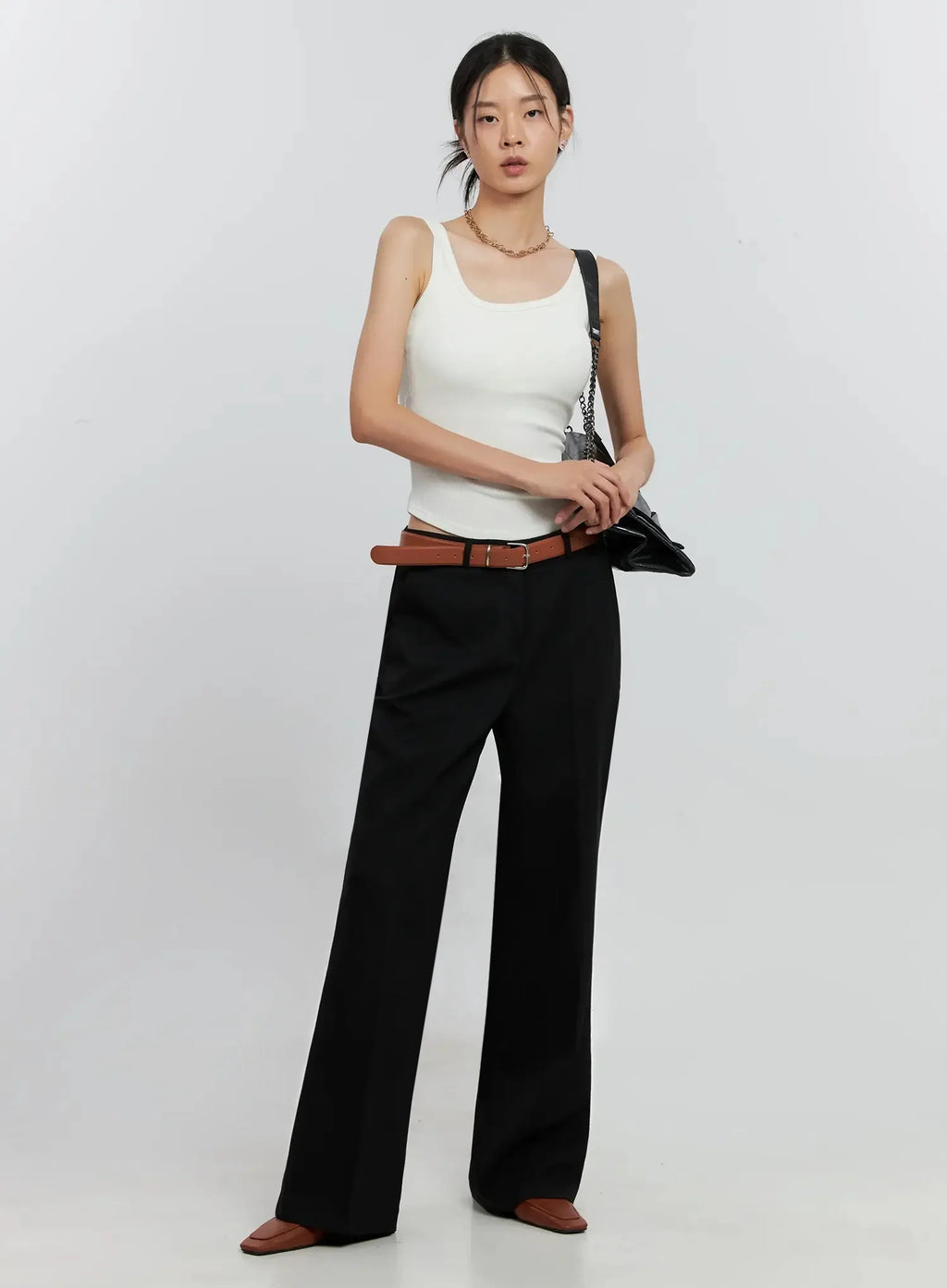 Padded Square-Neck Top IS516