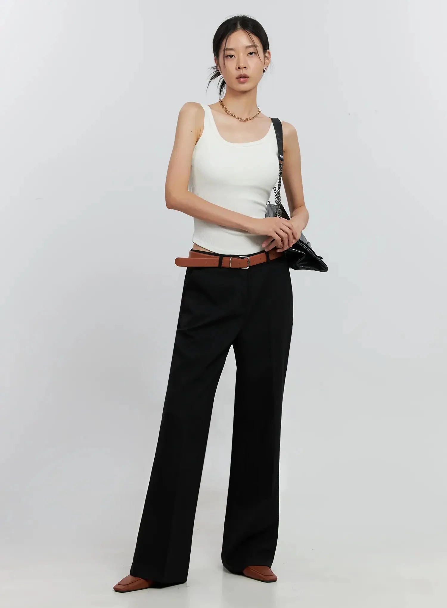 Padded Square-Neck Top IS516