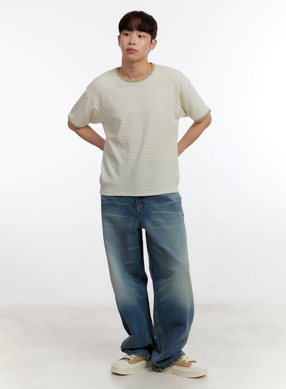 Men's Striped T-Shirt IA504