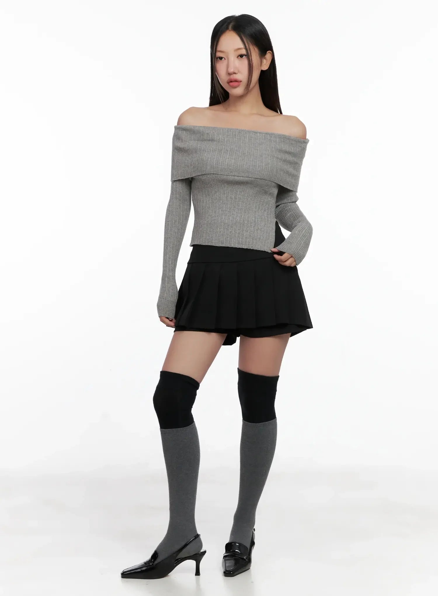 Pleated Mini Skort IG527