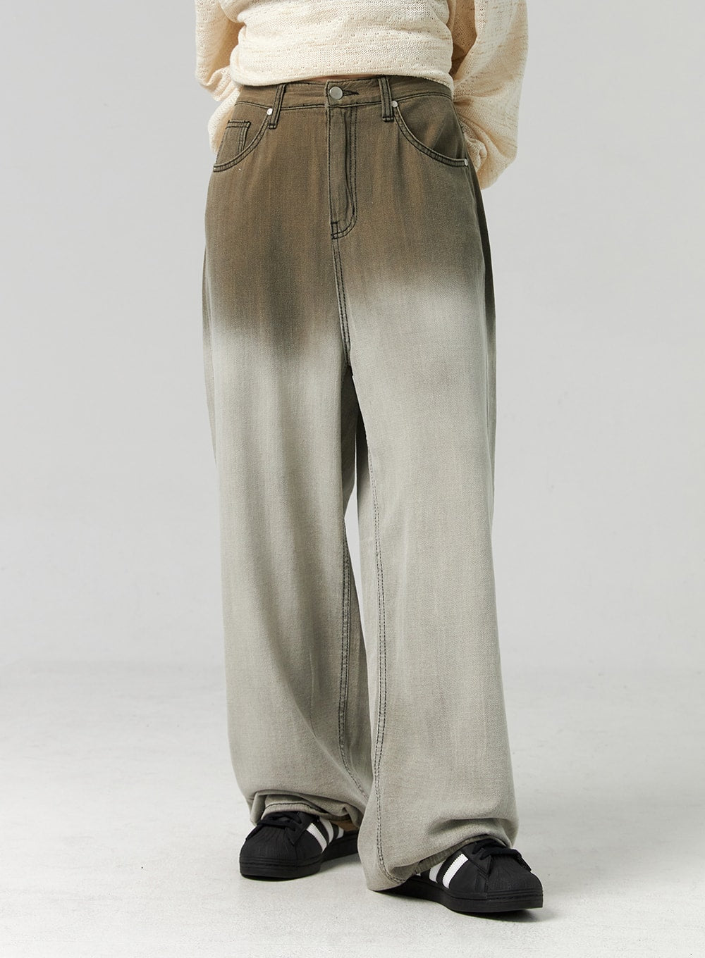 Gradient Baggy Pants CL320