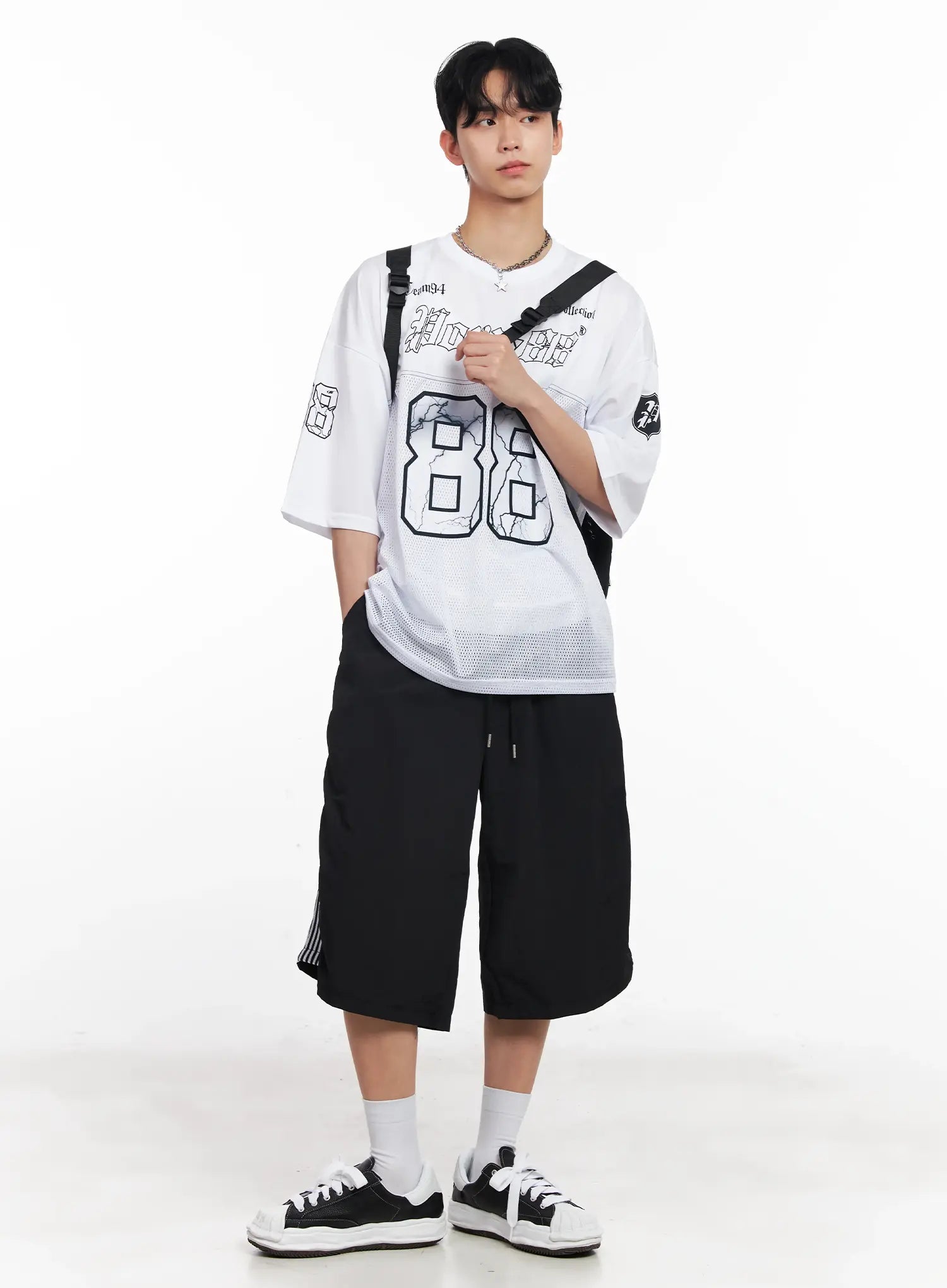 Men's Mesh Graphic Jersey Tee IL501